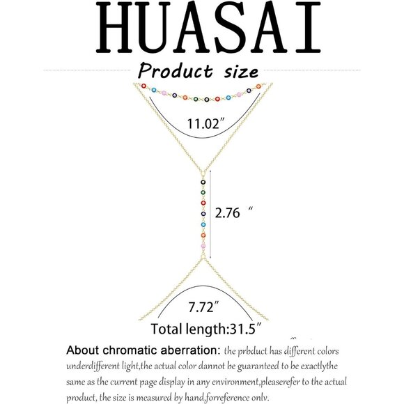 🆕 Women Gold Christmas Body Chain Trendy Stocking Stuffers Layered Waist Beads - Picture 6 of 6